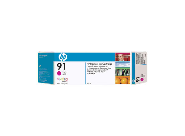 HP nr. 91 Vivera blekk magenta 775ml 